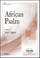 African Psalm SATB choral sheet music cover